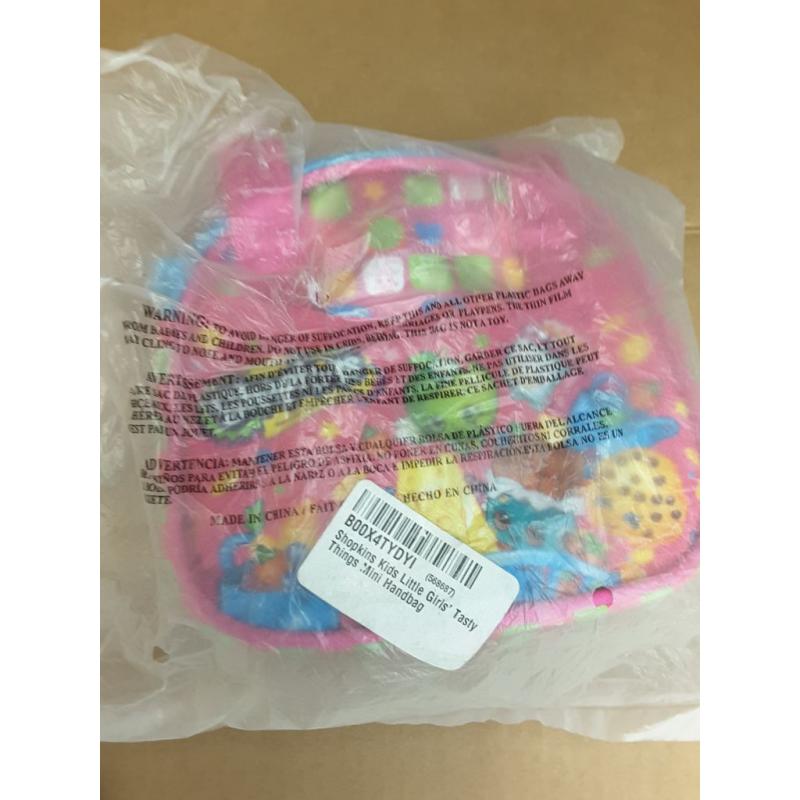 Shopkins Kids Little Girls' Tasty Things Mini Handbag