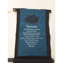 Kheops International Namaste Scroll Flag