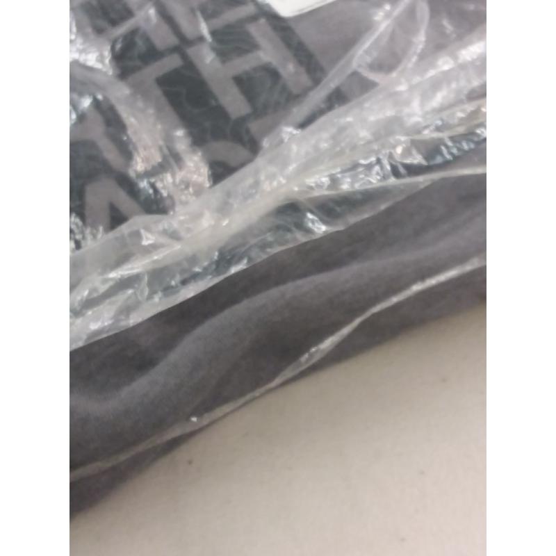 The North Face Men's Edge to Edge Pullover Hoodie Medium, Heather Grey/Asphalt, Cotton