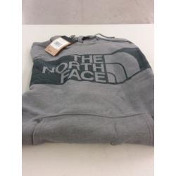 The North Face Men's Edge to Edge Pullover Hoodie Medium, Heather Grey/Asphalt, Cotton