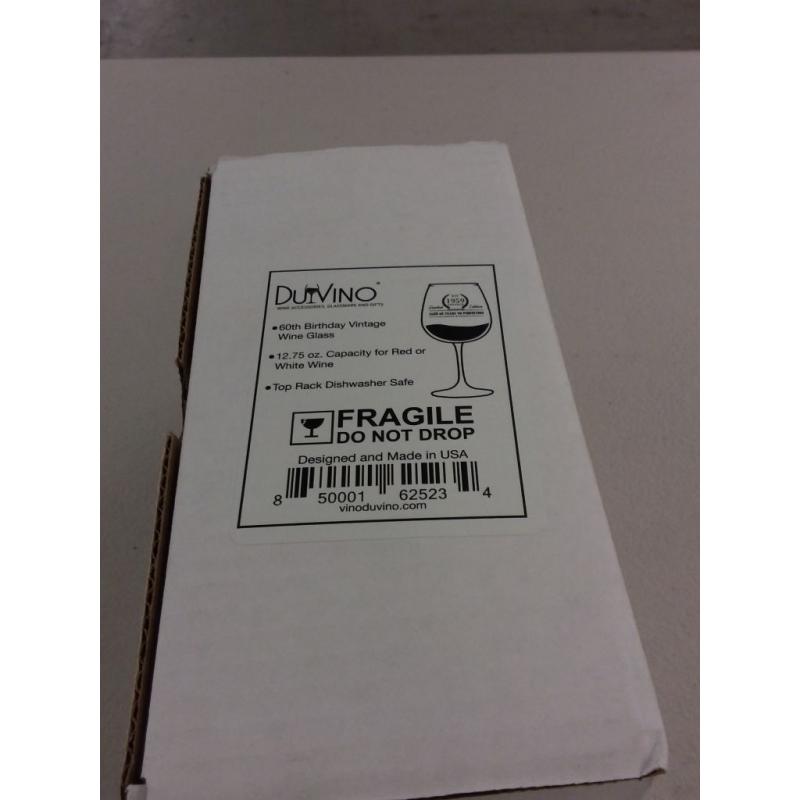 1959 Vintage Edition Birthday Wine Glass for Men and Women (60th Birthday)