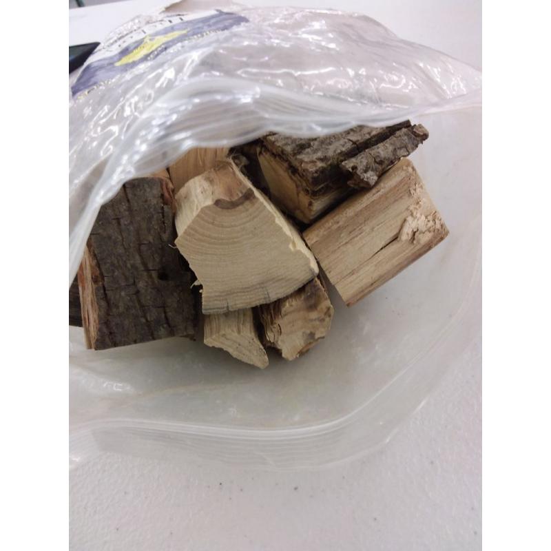 J.C.'s Smoking Wood Chunks - Gallon Sized Bag - Hickory