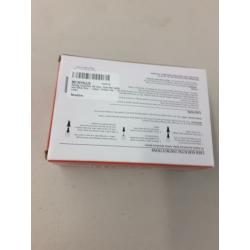 Holiday Essentials 100 Ultra-Brite Red Lights with White Wire - Indoor/Outdoor Use - UL Listed