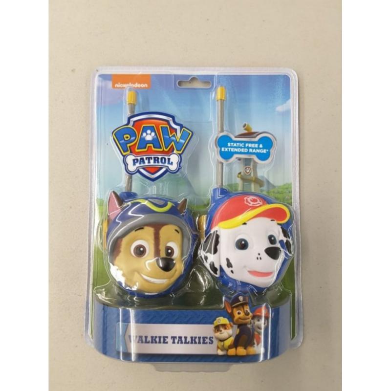 Nickelodeon Paw Patrol New Walkie Talkies - Set of 2 Kids Walkie Talkies