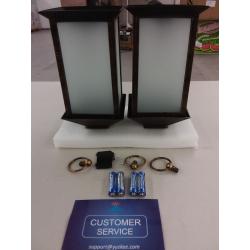 13 Vintage Style Lantern (Set Of 2) with remote