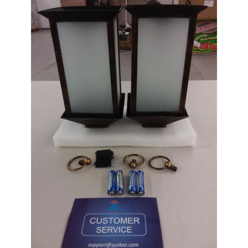 13 Vintage Style Lantern (Set Of 2) with remote