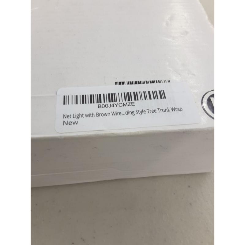 Christmas Lights Inc., Net Light With Brown Wire, 150 Clear Lights