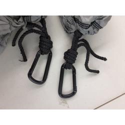 Wise Owl Outfitters Black and Grey Hammock