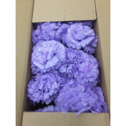 Royal Imports, 100 Lavender Silk Carnations