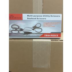 MAIRICO Multi-Purpose Utility Scissors & Seafood Scissors