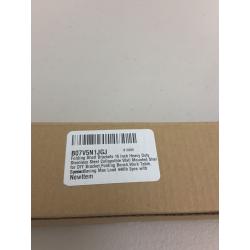 Dmsl 16 Folding Shelf Brackets, 2 Pack