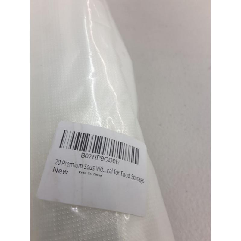 Tusy - 20 Premium Sous Vide Bags Essentials Kit for Anova and Joule Cooker