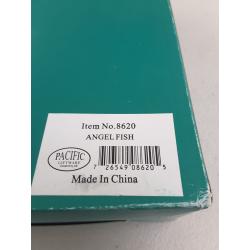 Angel Fish Magnetic Ceremic Salt and Pepper Shakers