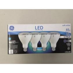 GE LED 65W BR30 Soft White Flood Light