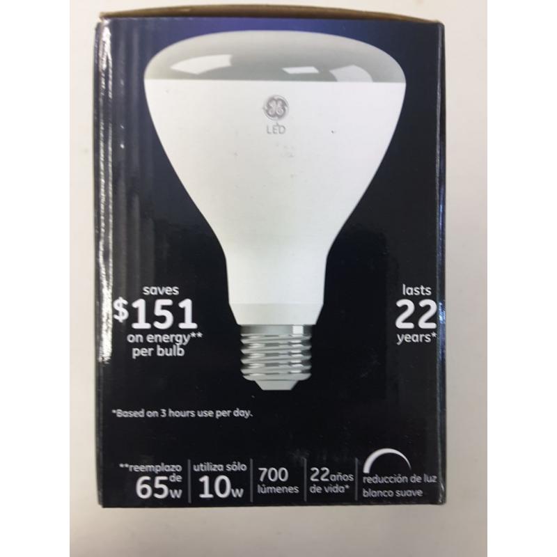 GE LED 65W BR30 Soft White Flood Light