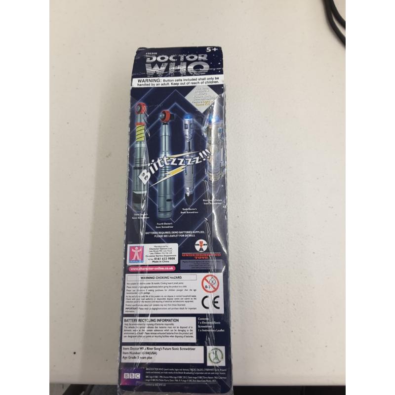 Underground Toys Doctor Who River Song Future 10th Series 4 Sonic Screwdriver