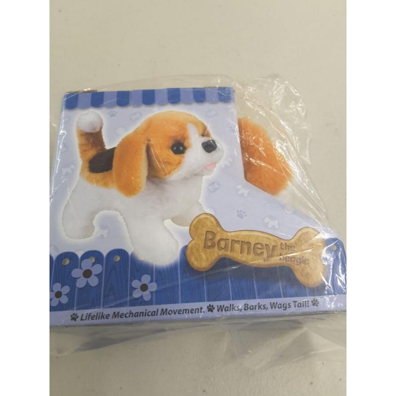 Barney the Beagle Pouncing Dog