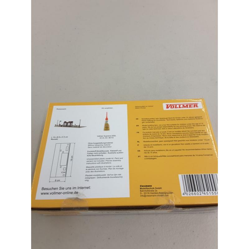 Vollmer 45155 Track H0 Bus Stop