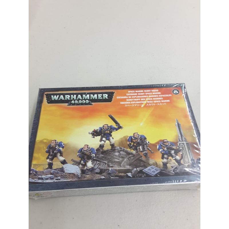 Citadel Warhammer 40,000: Space Marine Scout Squad Gw 48-16 Nib