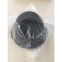 Icars Black Powder Coated Steel Gas Fuel Tank Gas Cap Cover