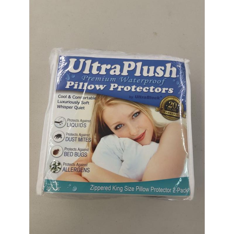 UltraPlush Premium Waterproof Pillow Protectors