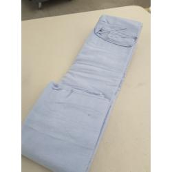 Delanna Two Standard Pillowcases 20 X 30, Blue Flannel