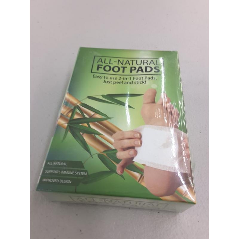 All-Natural Aromatic Cleansing Foot Pad - 10 Pads