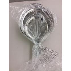 3 Pieces Stainless Steel Mesh Strainer