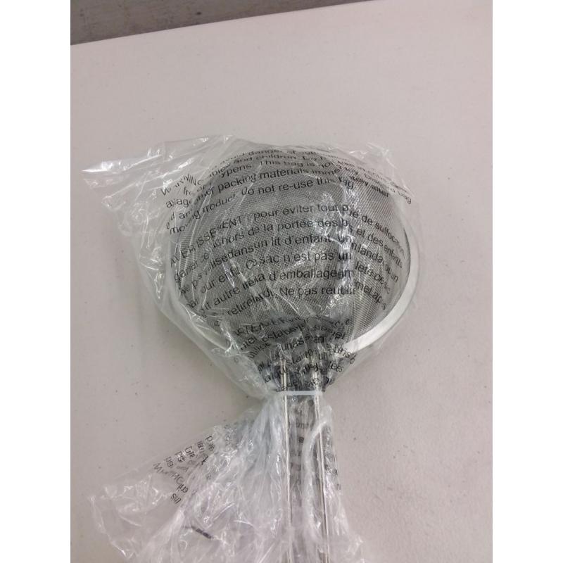 3 Pieces Stainless Steel Mesh Strainer