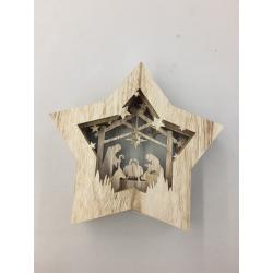 Clever Creations Star Shaped Nativity