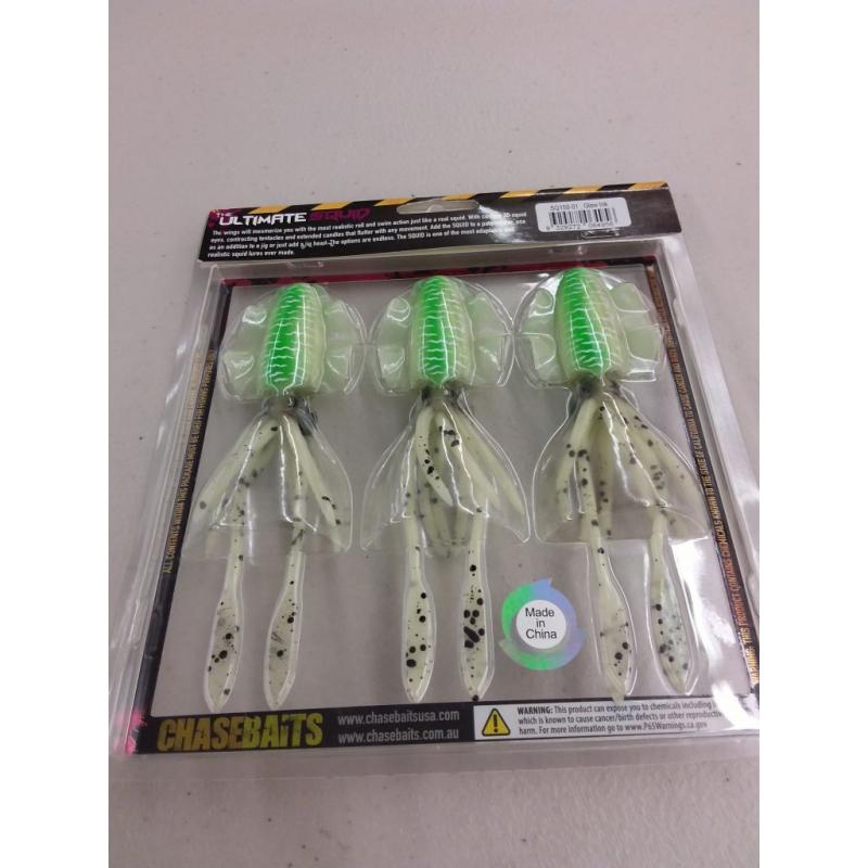 Chasebaits The Ultimate Squid Fishing Lure, 5.9