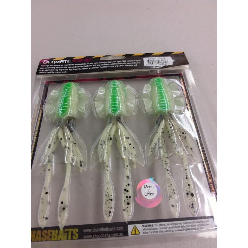Chasebaits The Ultimate Squid Fishing Lure, 5.9