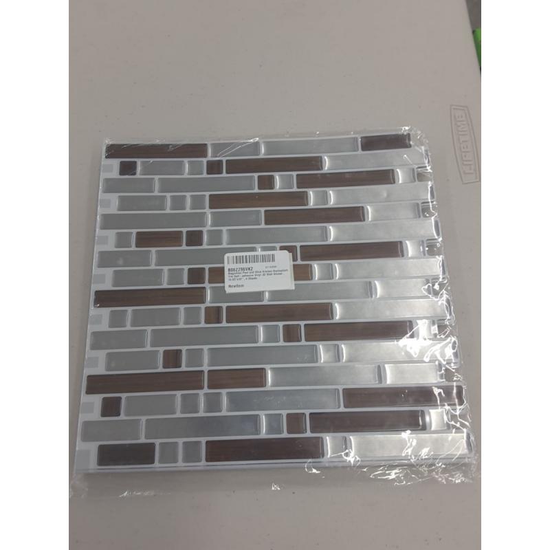 Maritimes Peel and Stick Kitchen Backsplash Tile Self