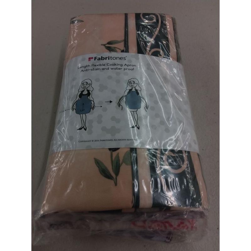 Fbts Basic Adjustable Apron With Two Big Front Pockets, Quantity: 3 Pack