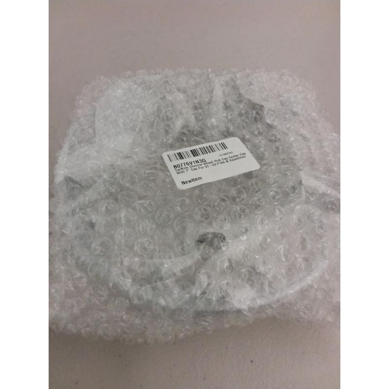 Carbole Chrome Wheel Hub Cap Center With 7 Cap For 97-03 F150 & Expedition