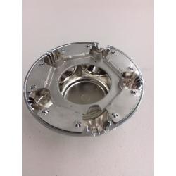 Carbole Chrome Wheel Hub Cap Center With 7 Cap For 97-03 F150 & Expedition
