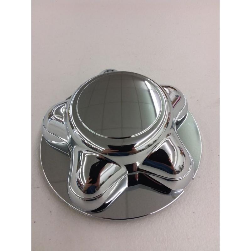 Carbole Chrome Wheel Hub Cap Center With 7 Cap For 97-03 F150 & Expedition