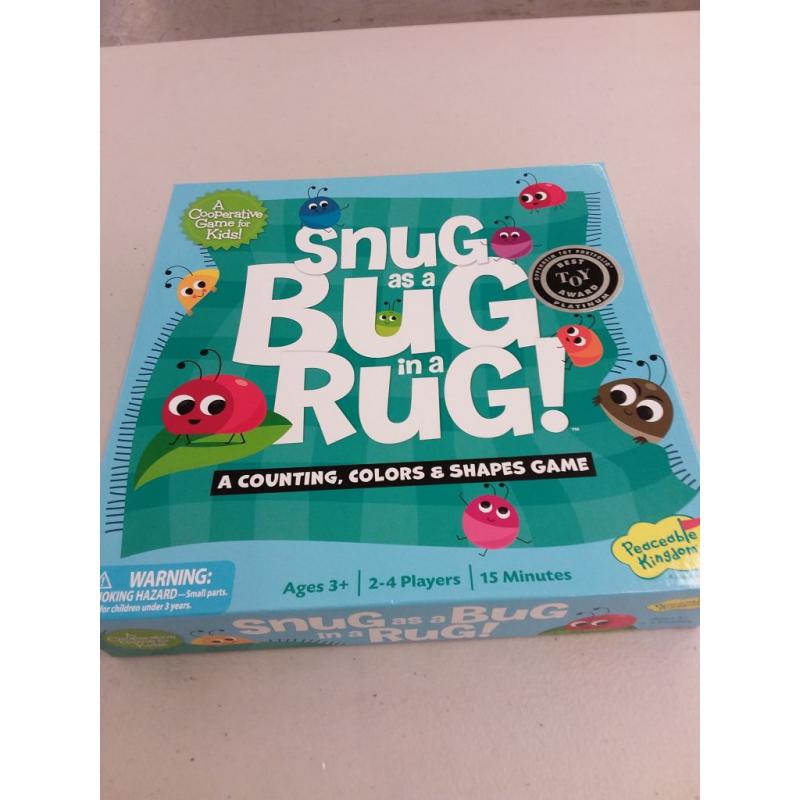 Snug as a Bug in a Rug Award Winning Preschool Skills Builder Game for Kids