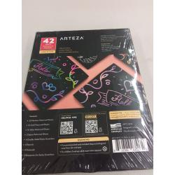 ARTEZA Ultimate Scratch Art Paper Kit