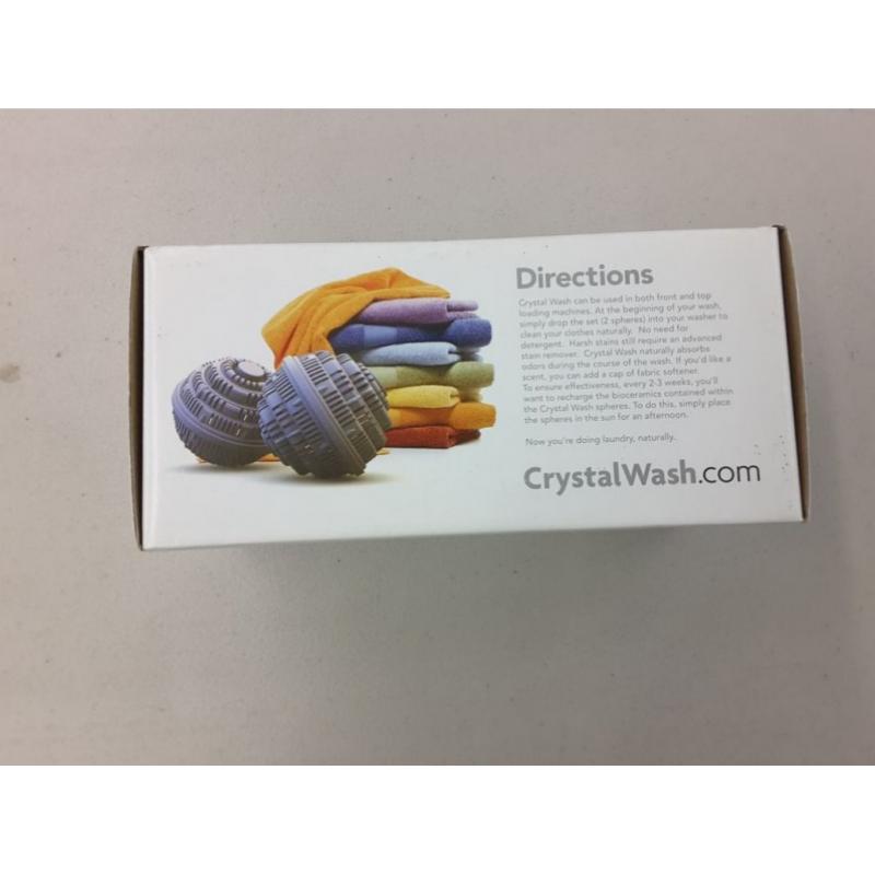 Crystal Wash Naturally Crystal Clean Clothes