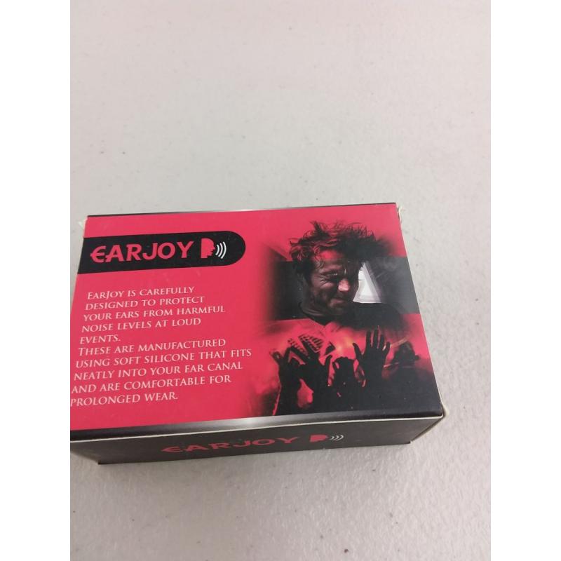 EarJoy Ear Plugs Noise Reduction, Silicone Base