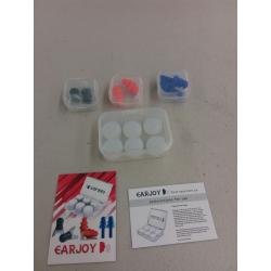 EarJoy Ear Plugs Noise Reduction, Silicone Base