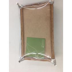Wood Art Silver Nickel Plated Profile Tray
