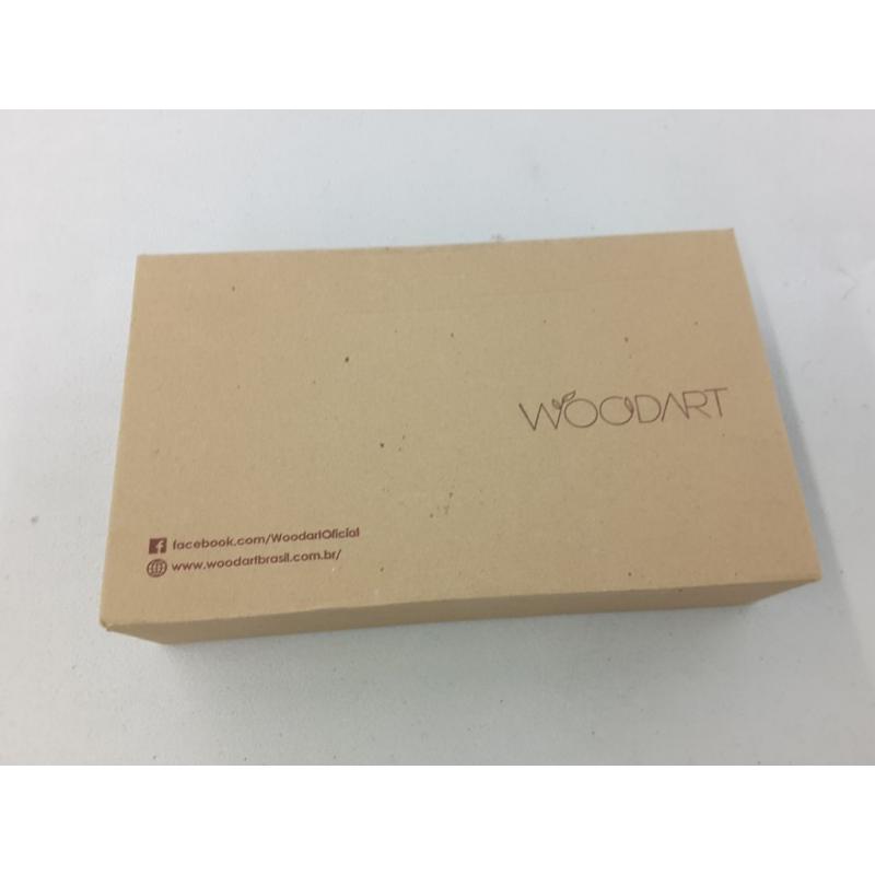 Wood Art Silver Nickel Plated Profile Tray