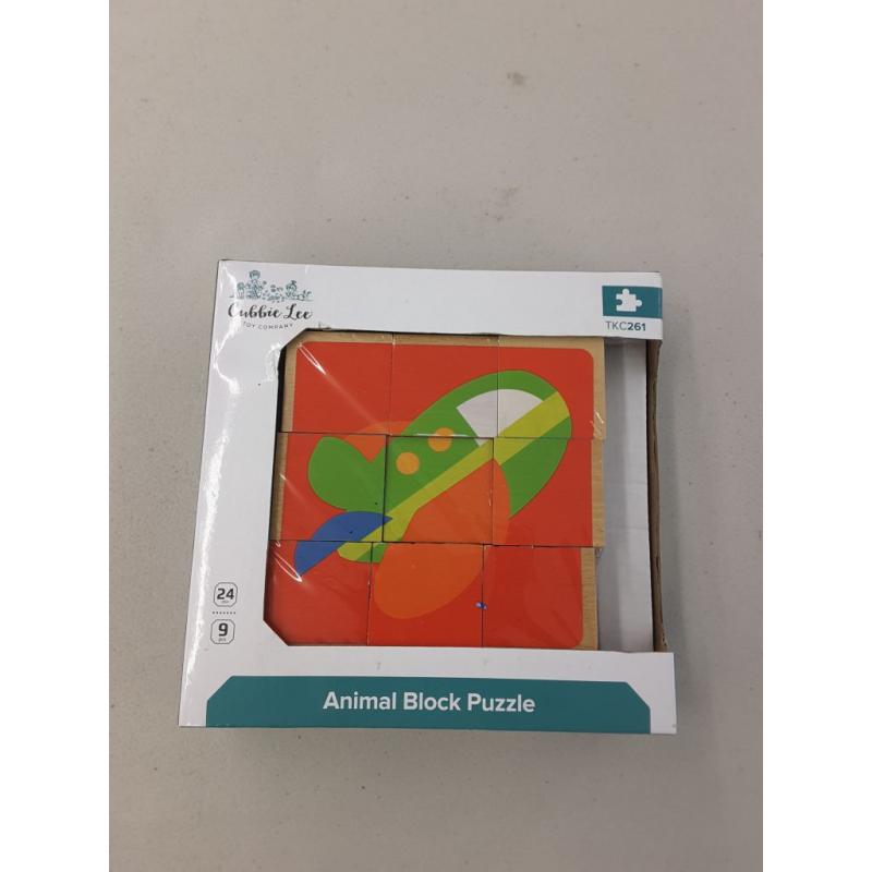 Cubbie Lee Animal Block Puzzle