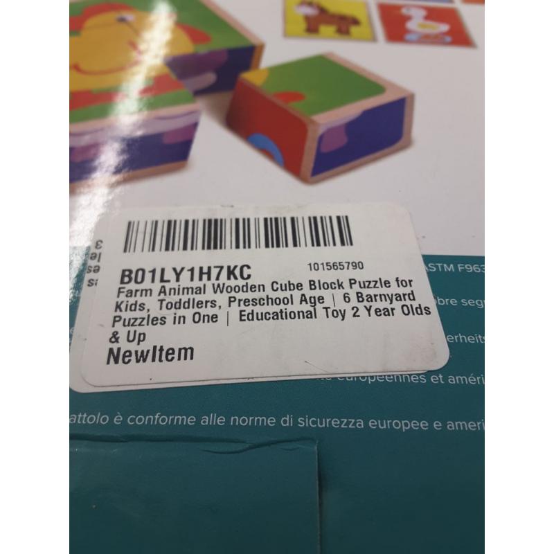 Cubbie Lee Animal Block Puzzle