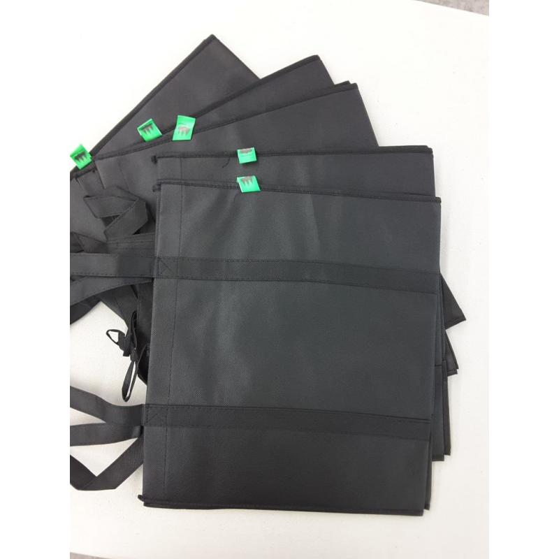 Reusable Grocery Bags/5 Pack, Black