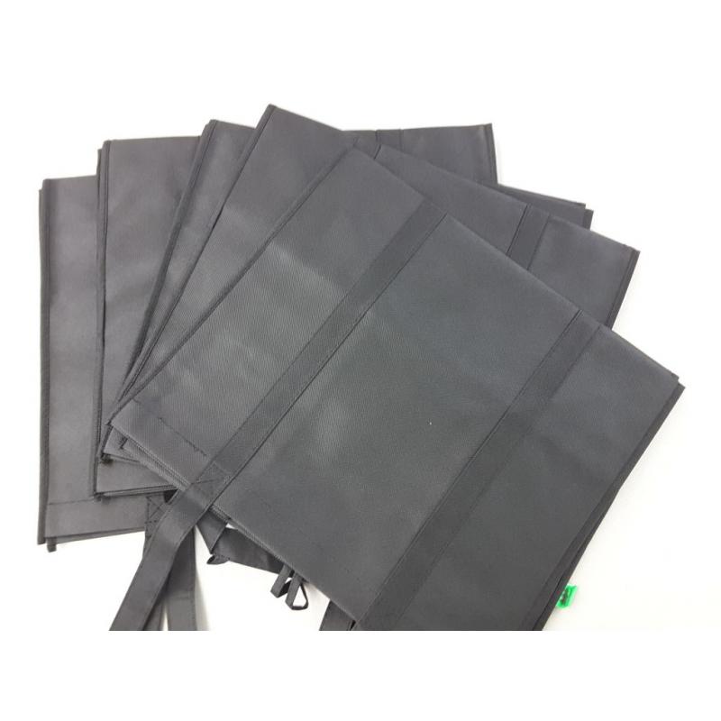 Reusable Grocery Bags/5 Pack, Black