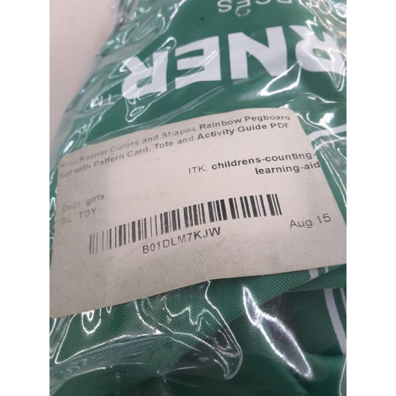 Peg Board Stacking & Building Toys