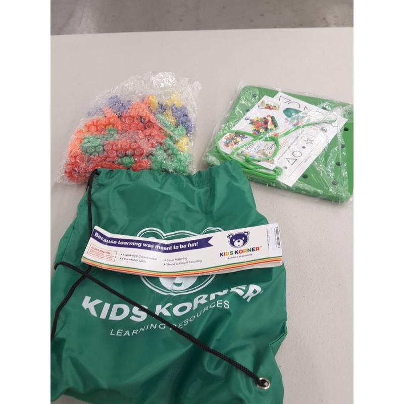 Peg Board Stacking & Building Toys